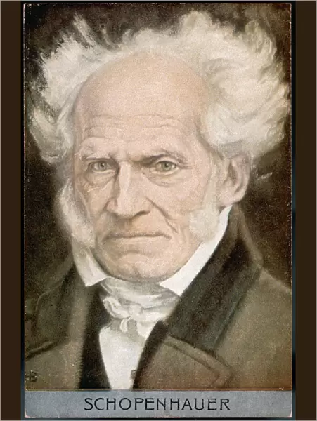 Schopenhauer  /  Postcard