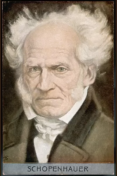 Schopenhauer  /  Postcard