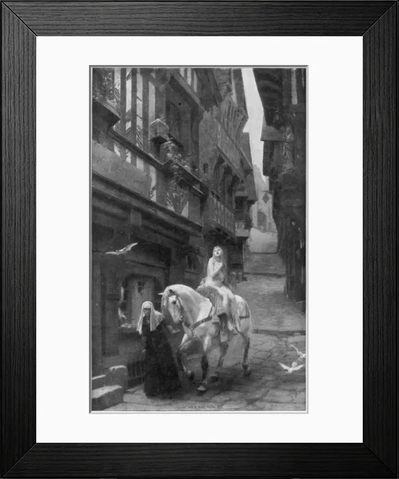 Framed Print : Myth / Lady Godiva Framed Print : Myth / Lady Godiva