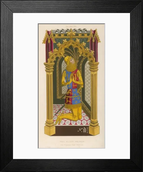 Framed Print : Edward / Black Prince / Shaw Framed Print : Edward / Black Prince / Shaw
