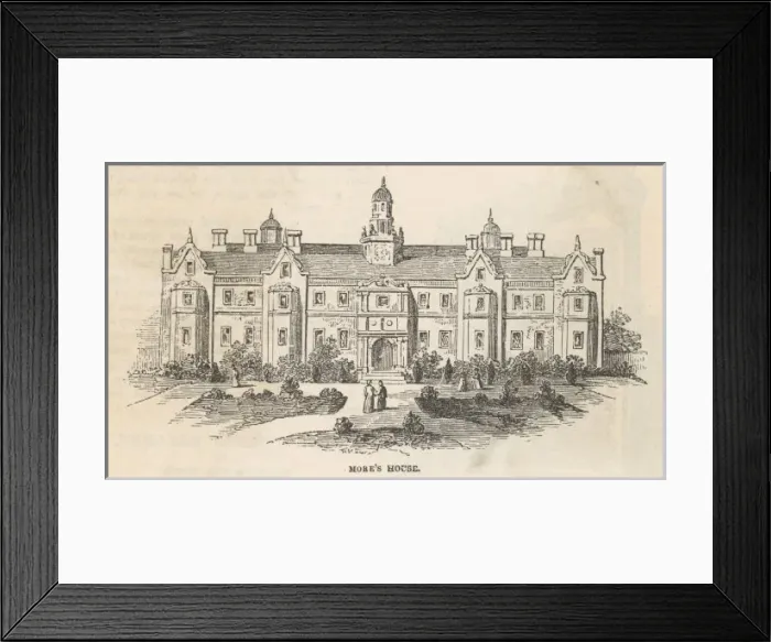Framed Print : Sir Thomas More / Chelsea Framed Print : Sir Thomas More / Chelsea