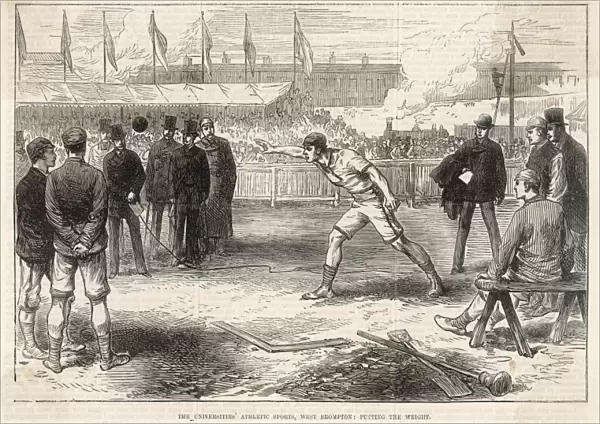 Putting the Shot, 1875