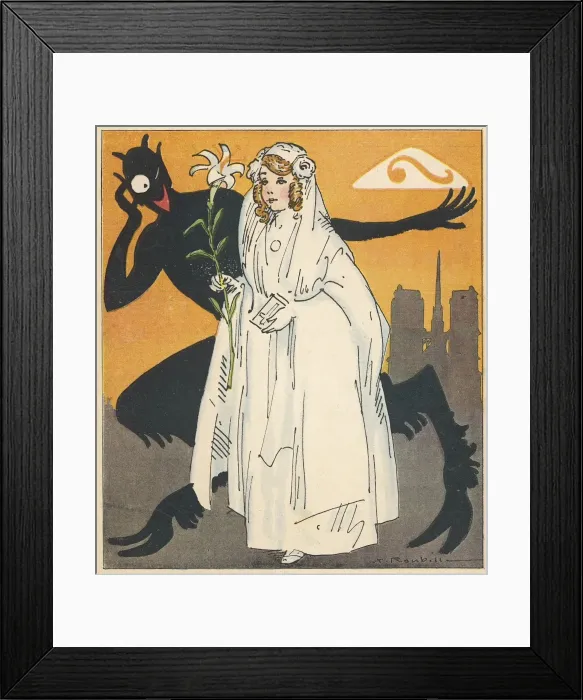 Framed Print : Innocence Threatened Framed Print : Innocence Threatened