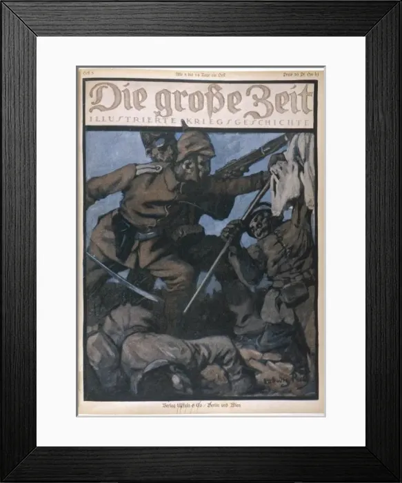 Framed Print : Wwi / Close Quarters / Zeit Framed Print : Wwi / Close Quarters / Zeit