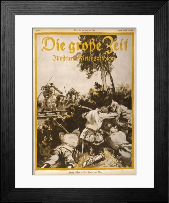 Framed Print : Wwi / Germans / Indians / Zeit Framed Print : Wwi / Germans / Indians / Zeit