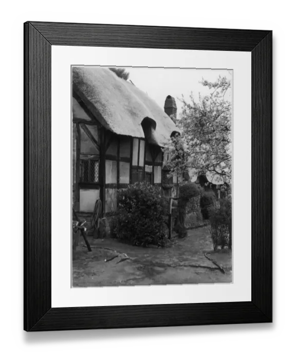 Framed Print : Shakespeare / Hathaway Cot Framed Print : Shakespeare / Hathaway Cot