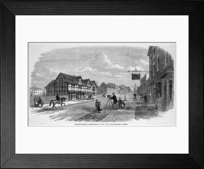Framed Print : Shakespeare / Birthplace Framed Print : Shakespeare / Birthplace