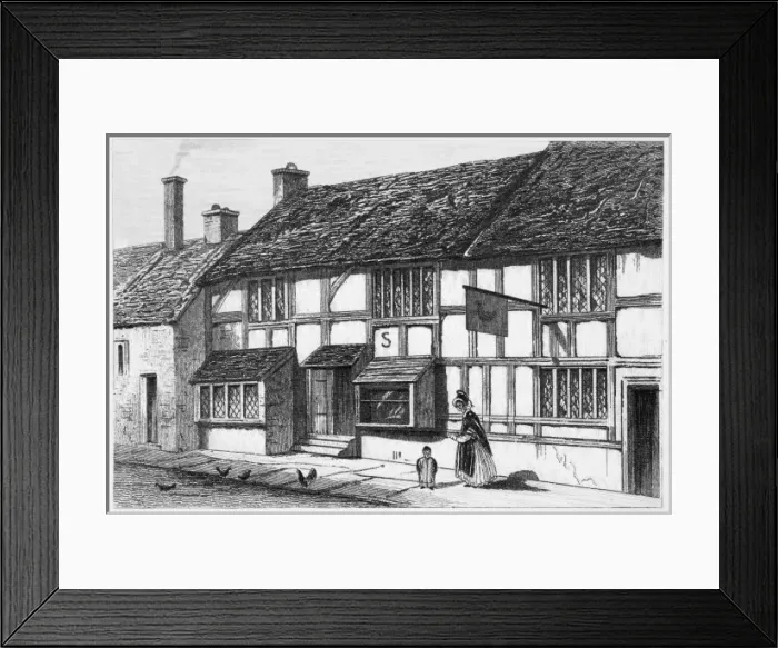 Framed Print : Shakespeare / Birthplace Framed Print : Shakespeare / Birthplace