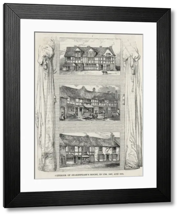 Framed Print : Shakespeare / Birthplace Framed Print : Shakespeare / Birthplace