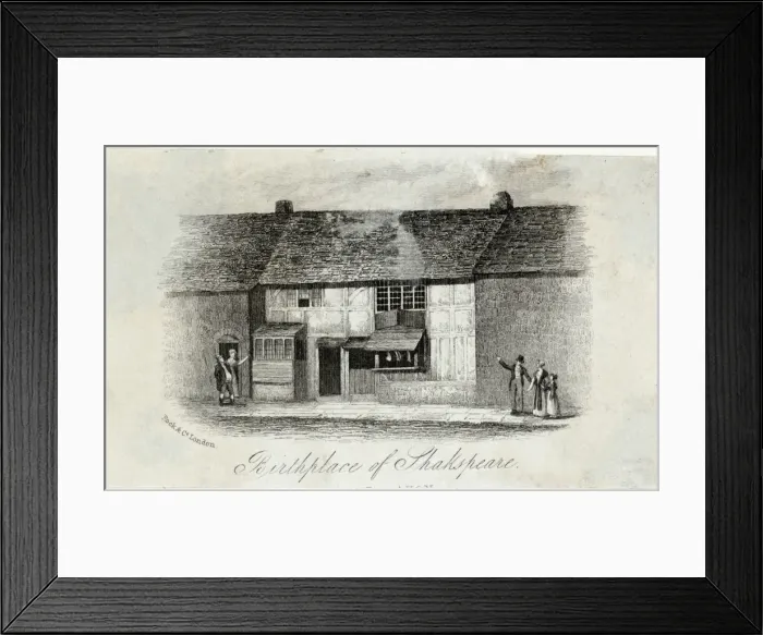 Framed Print : Shakespeare / Birthplace Framed Print : Shakespeare / Birthplace