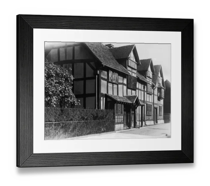 Framed Print : Shakespeare / Birthplace Framed Print : Shakespeare / Birthplace