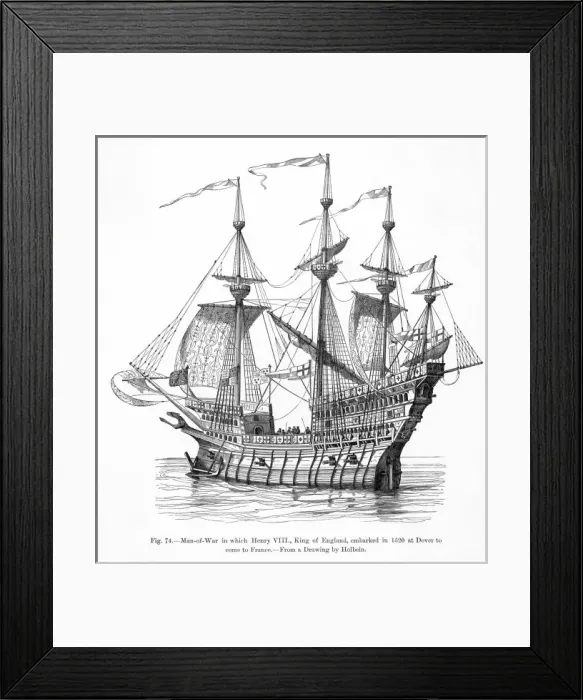 Framed Print : HENRYs SHIP 1520 Framed Print : HENRYs SHIP 1520