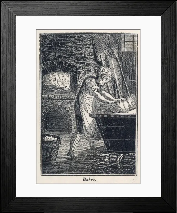 Framed Print : BAKER 1827 Framed Print : BAKER 1827
