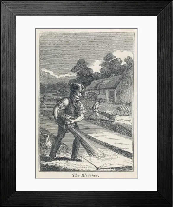 Framed Print : The Bleacher 1827 Framed Print : The Bleacher 1827