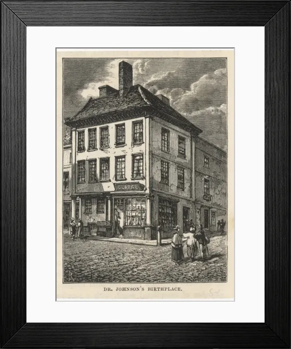 Framed Print : Samuel Johnson / Lichfield Framed Print : Samuel Johnson / Lichfield