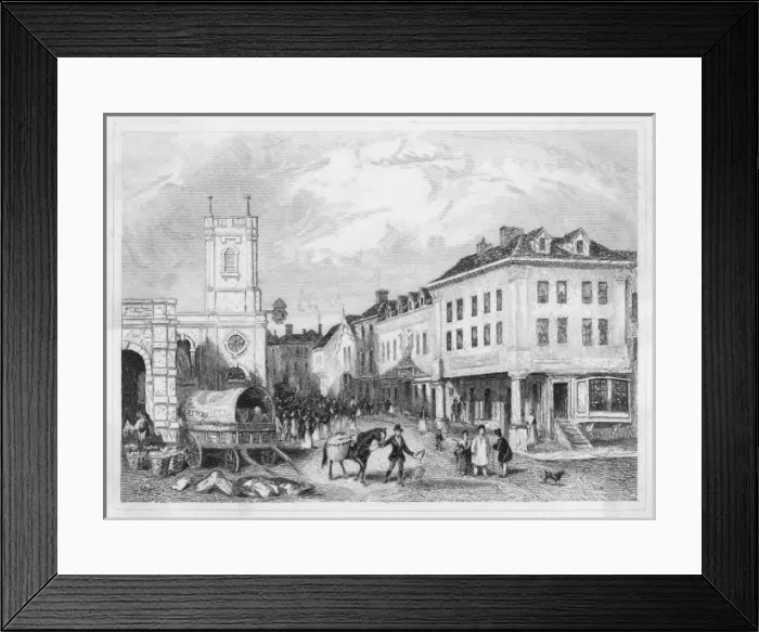 Framed Print : Samuel Johnson / Lichfield Framed Print : Samuel Johnson / Lichfield