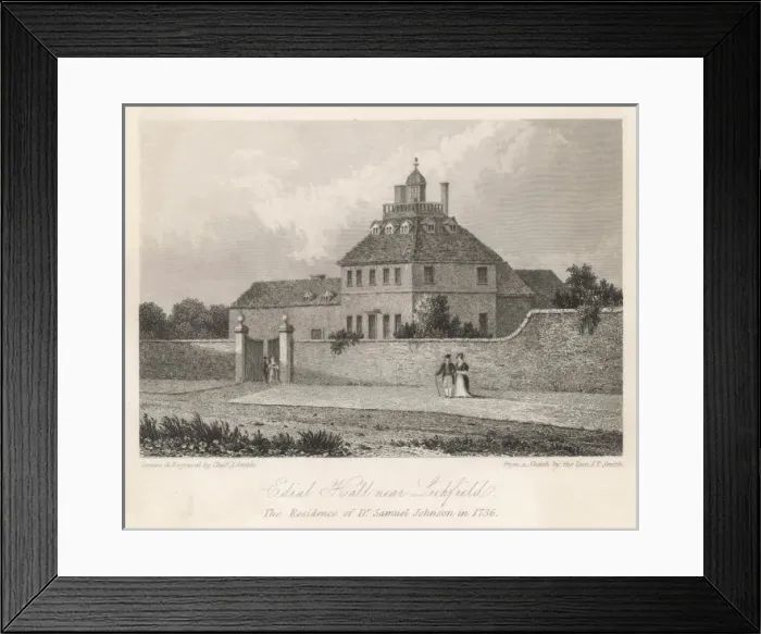 Framed Print : Samuel Johnson / Lichfield Framed Print : Samuel Johnson / Lichfield