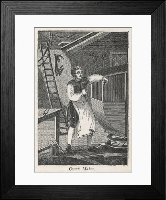 Framed Print : Transport / By Horse / Stage Framed Print : Transport / By Horse / Stage