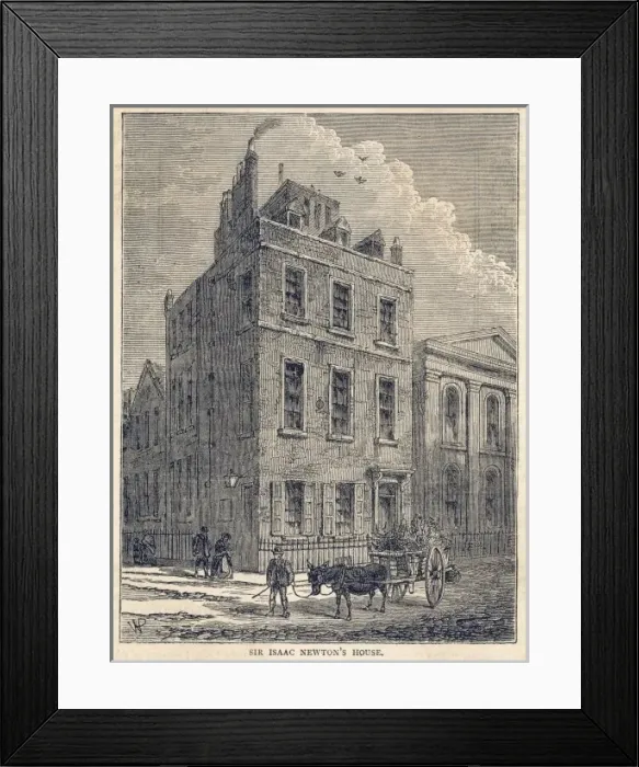 Framed Print : Newton / St Martins Street Framed Print : Newton / St Martins Street