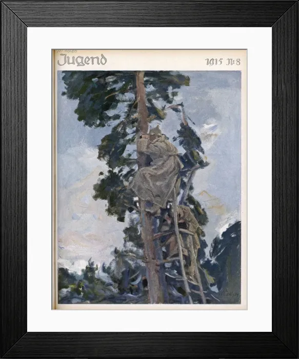 Framed Print : German Look out Post Framed Print : German Look out Post