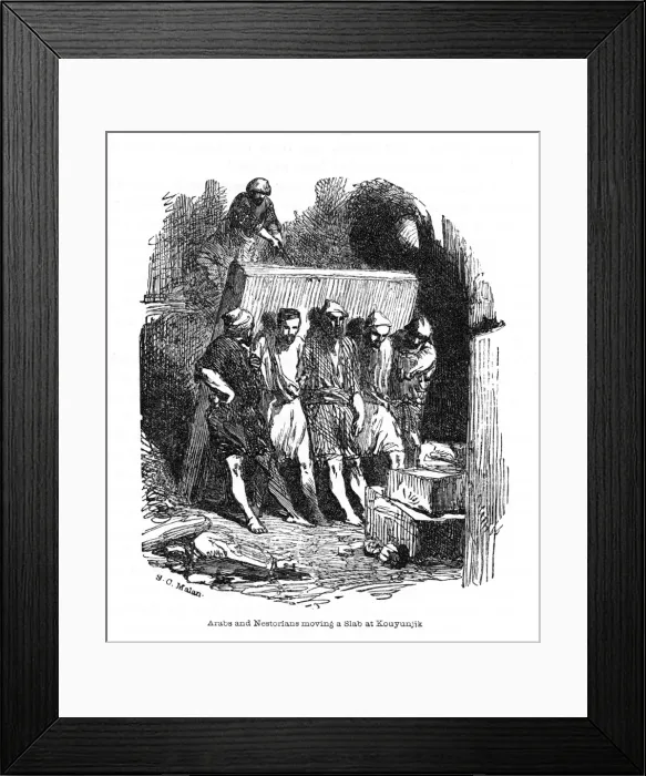 Framed Print : Iraq / Archaeology / Nineveh Framed Print : Iraq / Archaeology / Nineveh