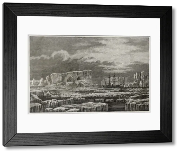 Framed Print : Challenger in Antarctic Framed Print : Challenger in Antarctic