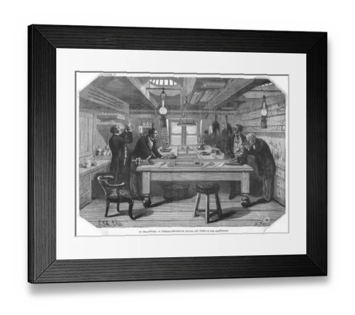 Framed Print : Challenger / Lab Work Framed Print : Challenger / Lab Work