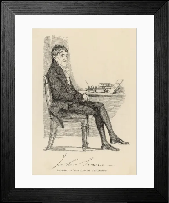 Framed Print : Soane / Maclise / Frasers Framed Print : Soane / Maclise / Frasers