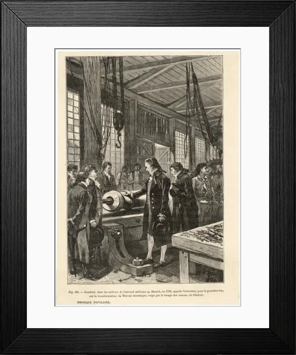Framed Print : Science / Rumford / Munich Framed Print : Science / Rumford / Munich