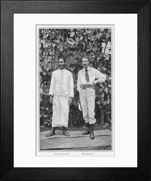 Framed Print : Stevenson / Tui-Ma-Le-Alii Framed Print : Stevenson / Tui-Ma-Le-Alii