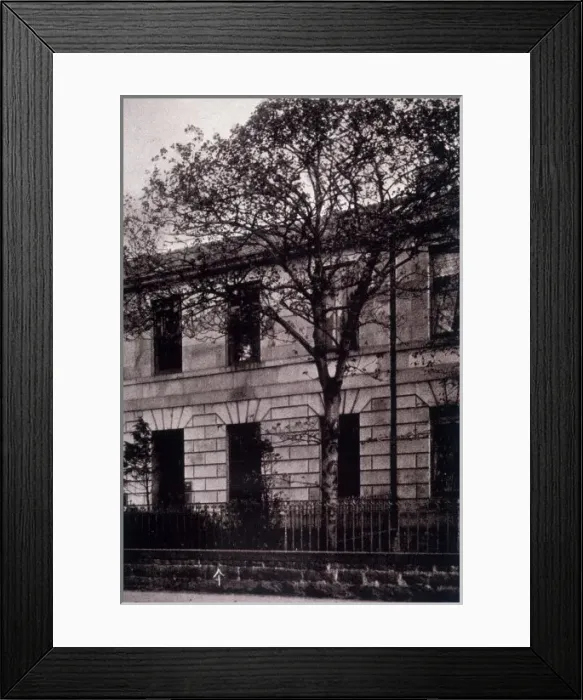 Framed Print : Stevenson / Birthplace Framed Print : Stevenson / Birthplace