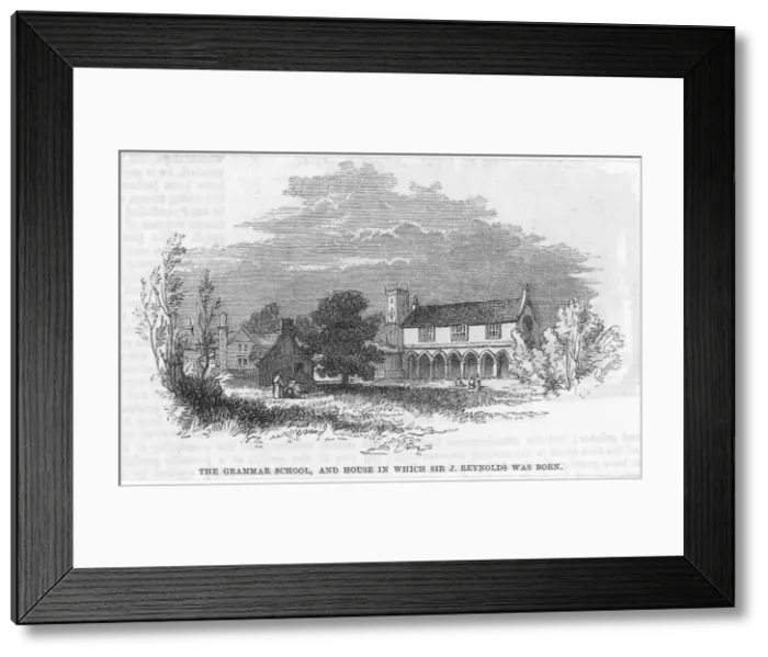 Framed Print : Reynolds / Plympton School Framed Print : Reynolds / Plympton School