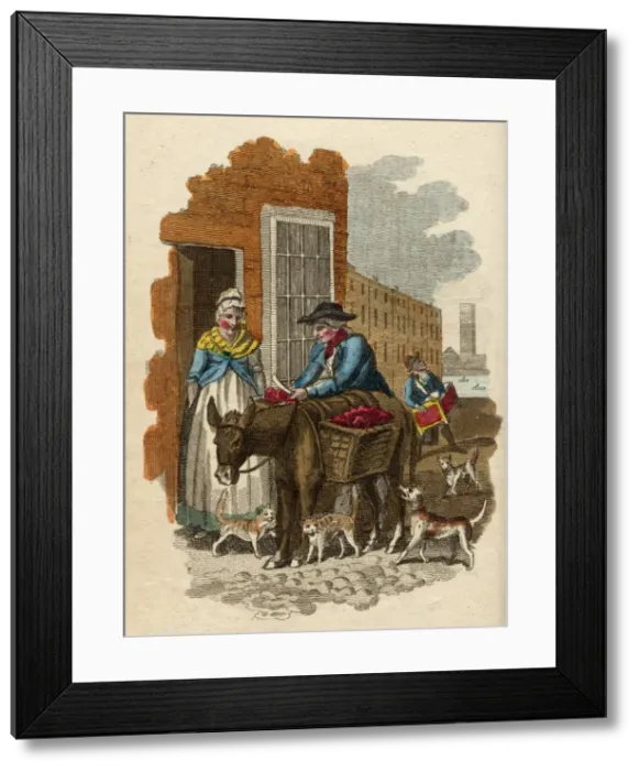 Framed Print : Pet Meat / Cries of London Framed Print : Pet Meat / Cries of London