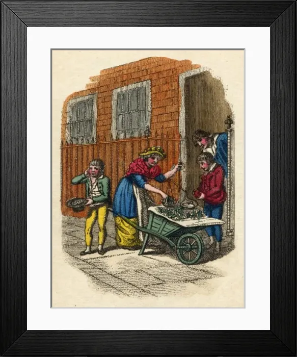 Framed Print : Filberts / Cries of London Framed Print : Filberts / Cries of London