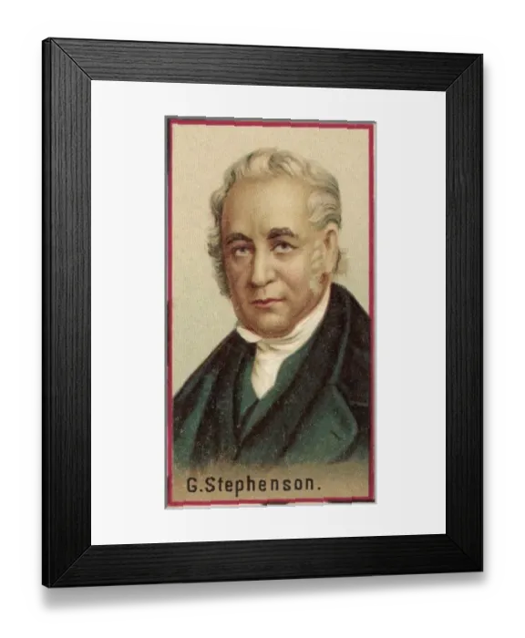 Framed Print : George Stephenson / Invtr Framed Print : George Stephenson / Invtr