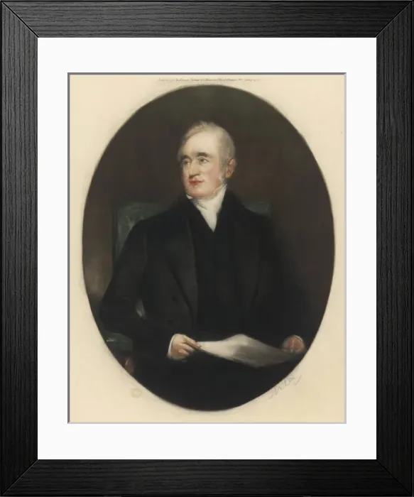 Framed Print : George Stephenson / Picker Framed Print : George Stephenson / Picker