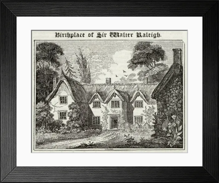 Framed Print : Raleigh / Exmouth / B place Framed Print : Raleigh / Exmouth / B place