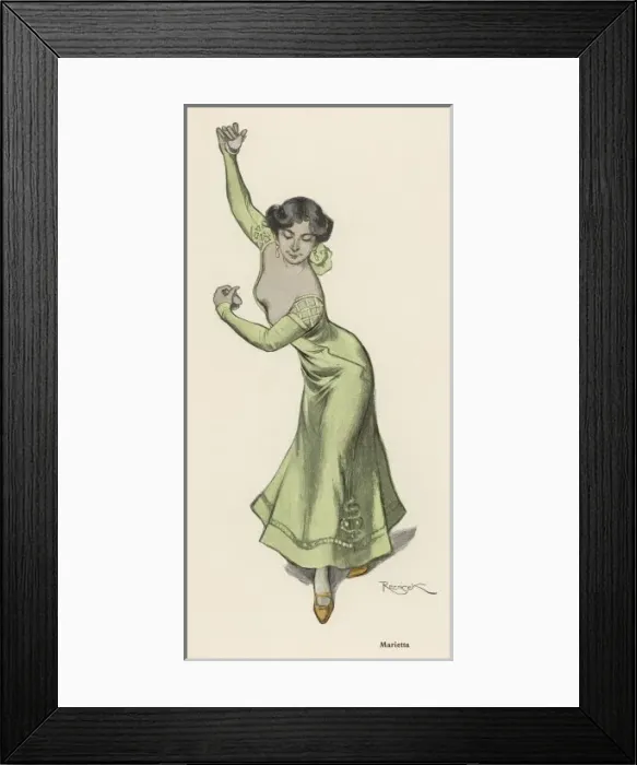 Framed Print : Spanish Dance / Marietta Framed Print : Spanish Dance / Marietta