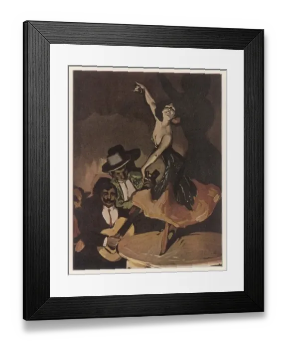Framed Print : Spanish Dance / Fandango Framed Print : Spanish Dance / Fandango