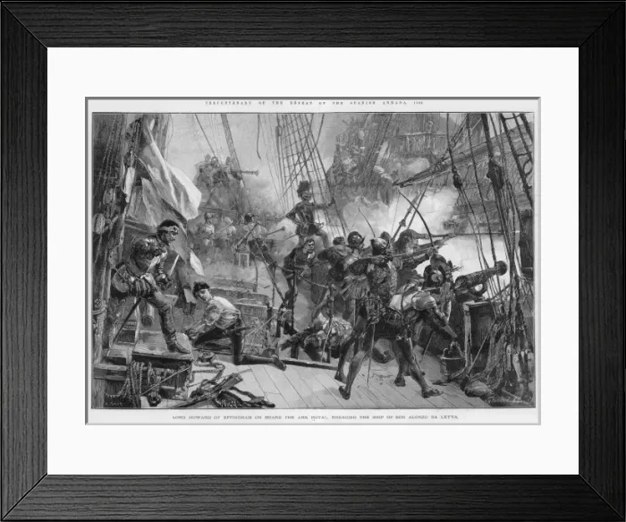 Framed Print : Armada / Lord Howard Framed Print : Armada / Lord Howard