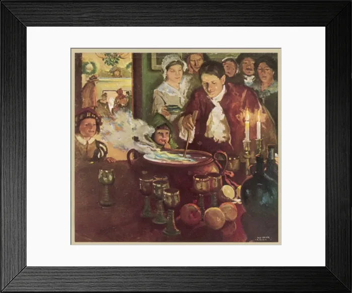 Framed Print : The Wassail Bowl Framed Print : The Wassail Bowl