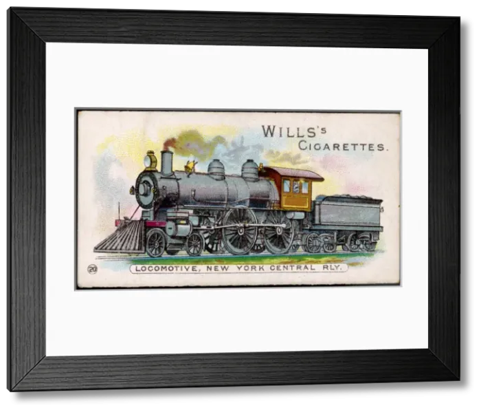 Framed Print : NY Central Railway Loco Framed Print : NY Central Railway Loco