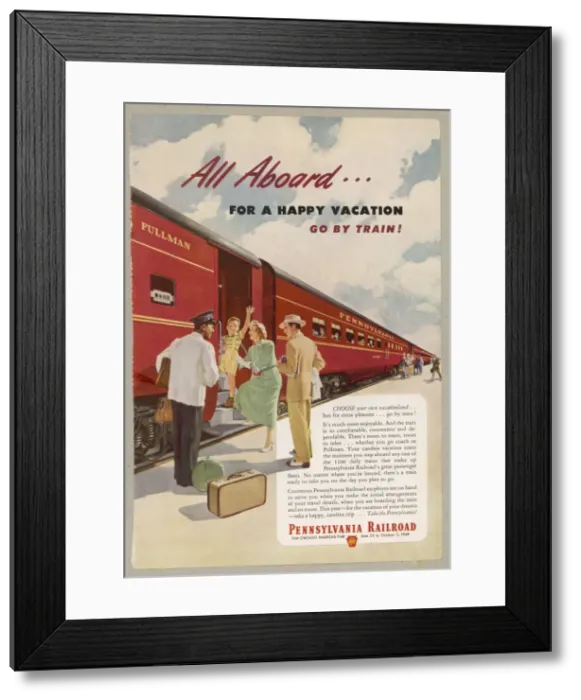 Framed Print : Pennsylvania Railroad Framed Print : Pennsylvania Railroad