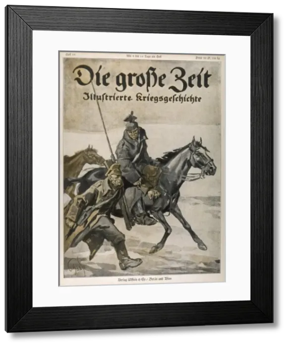 Framed Print : Wwi / 1915 / Cavalryman / Zeit Framed Print : Wwi / 1915 / Cavalryman / Zeit