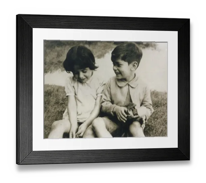 Framed Print : Jewish / Small Children Framed Print : Jewish / Small Children