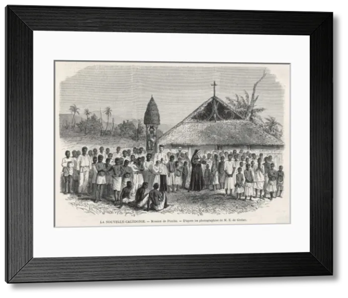 Framed Print : French Mission, Poulbo Framed Print : French Mission, Poulbo