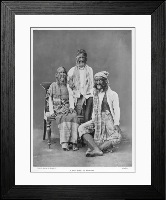 Framed Print : Hairy Folk of Mandalay Framed Print : Hairy Folk of Mandalay