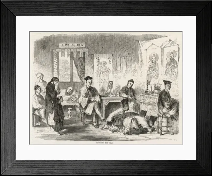 Framed Print : Honourable Ancestors- Framed Print : Honourable Ancestors-