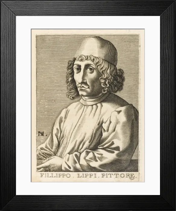 Framed Print : Filippo Lippi / Larmessin Framed Print : Filippo Lippi / Larmessin