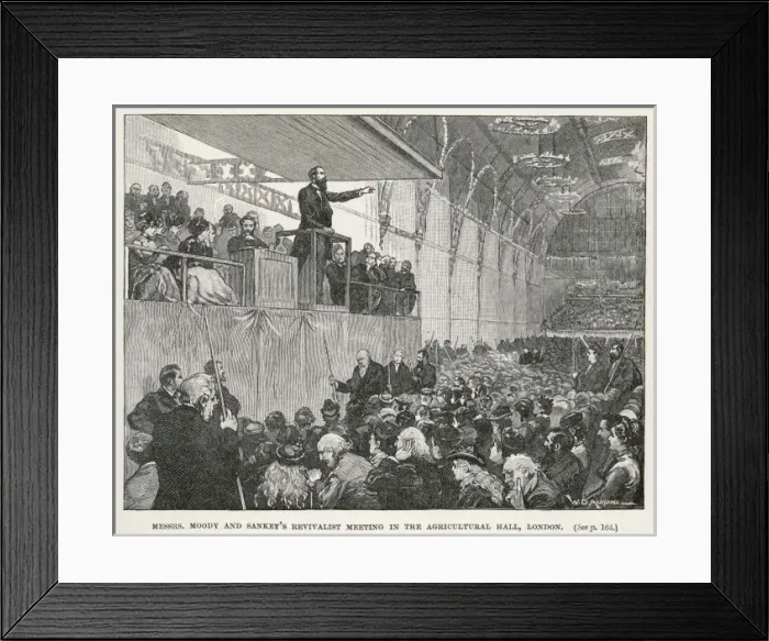 Framed Print : Moody and Sankey Framed Print : Moody and Sankey